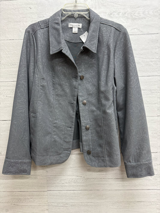 Size L Christopher & Banks Grey Womens Jacket