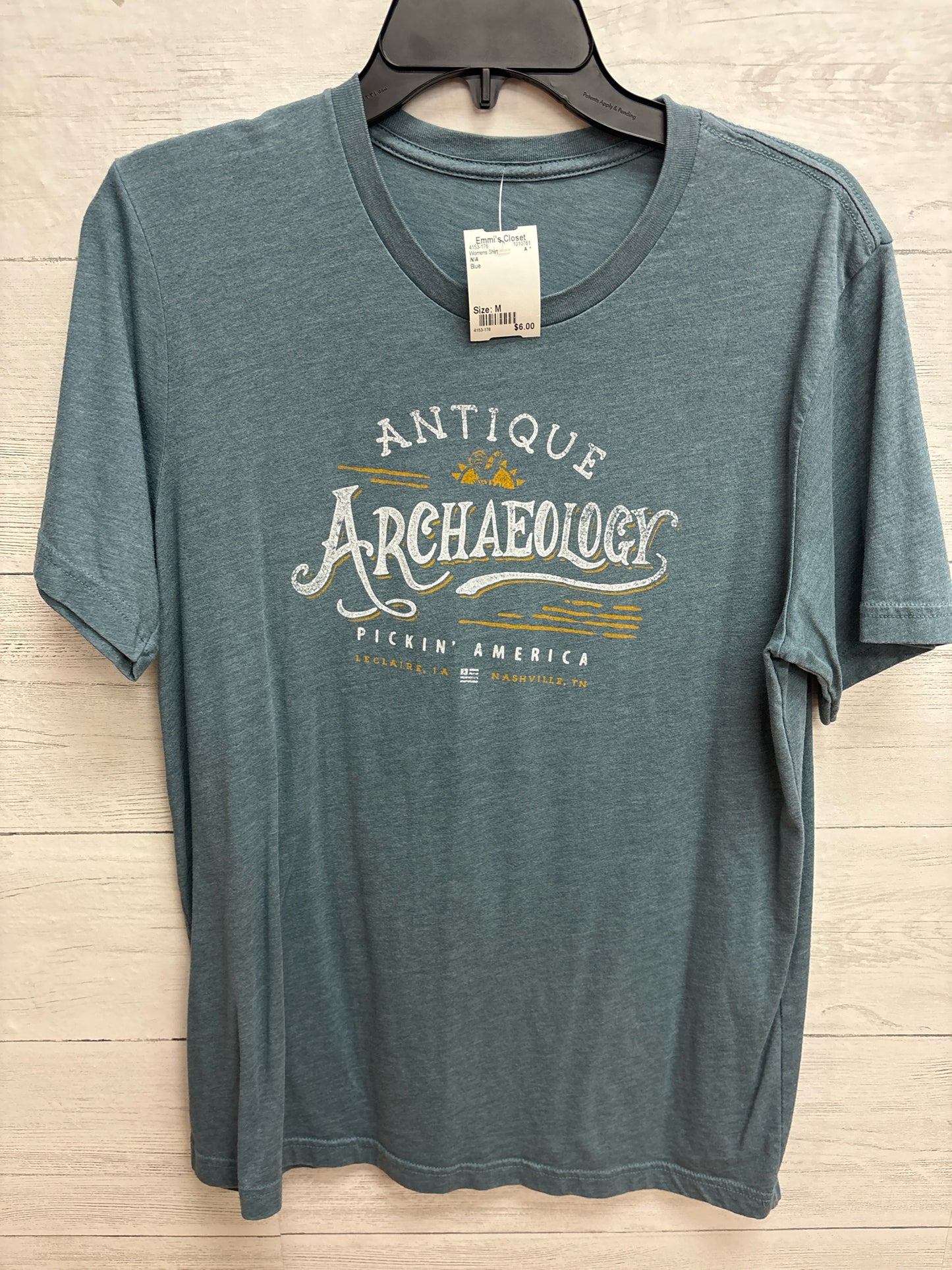 Size M N/A Blue Womens Shirt