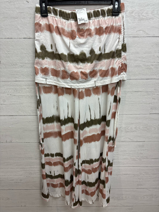Size M N/A brown/green/ivory Womens Pants