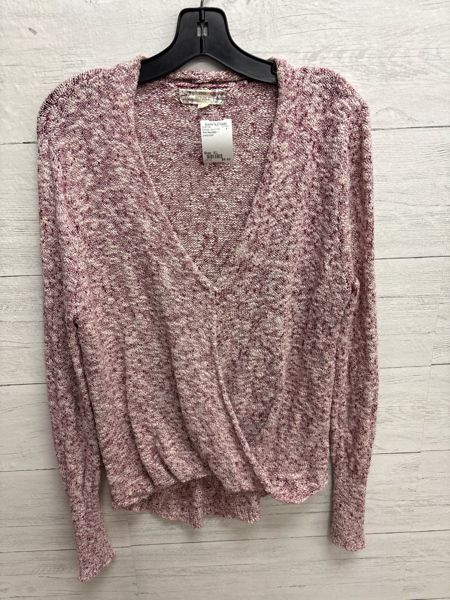 Size XL Pink Republic pink/purple Womens Sweatshirt