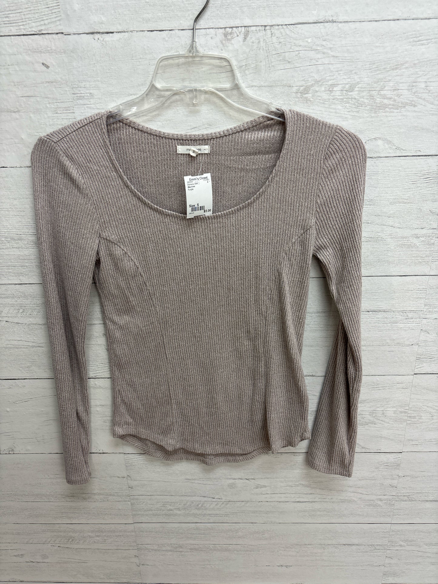 Size S Maurices Purple Womens Shirt