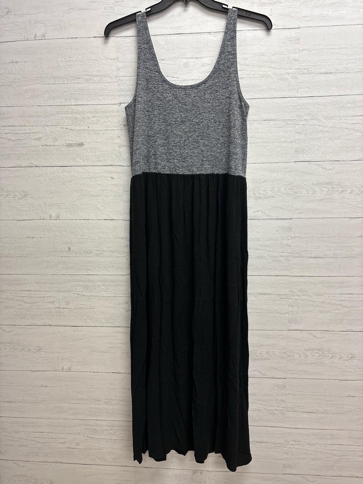 Size L Loft Grey/black Dress