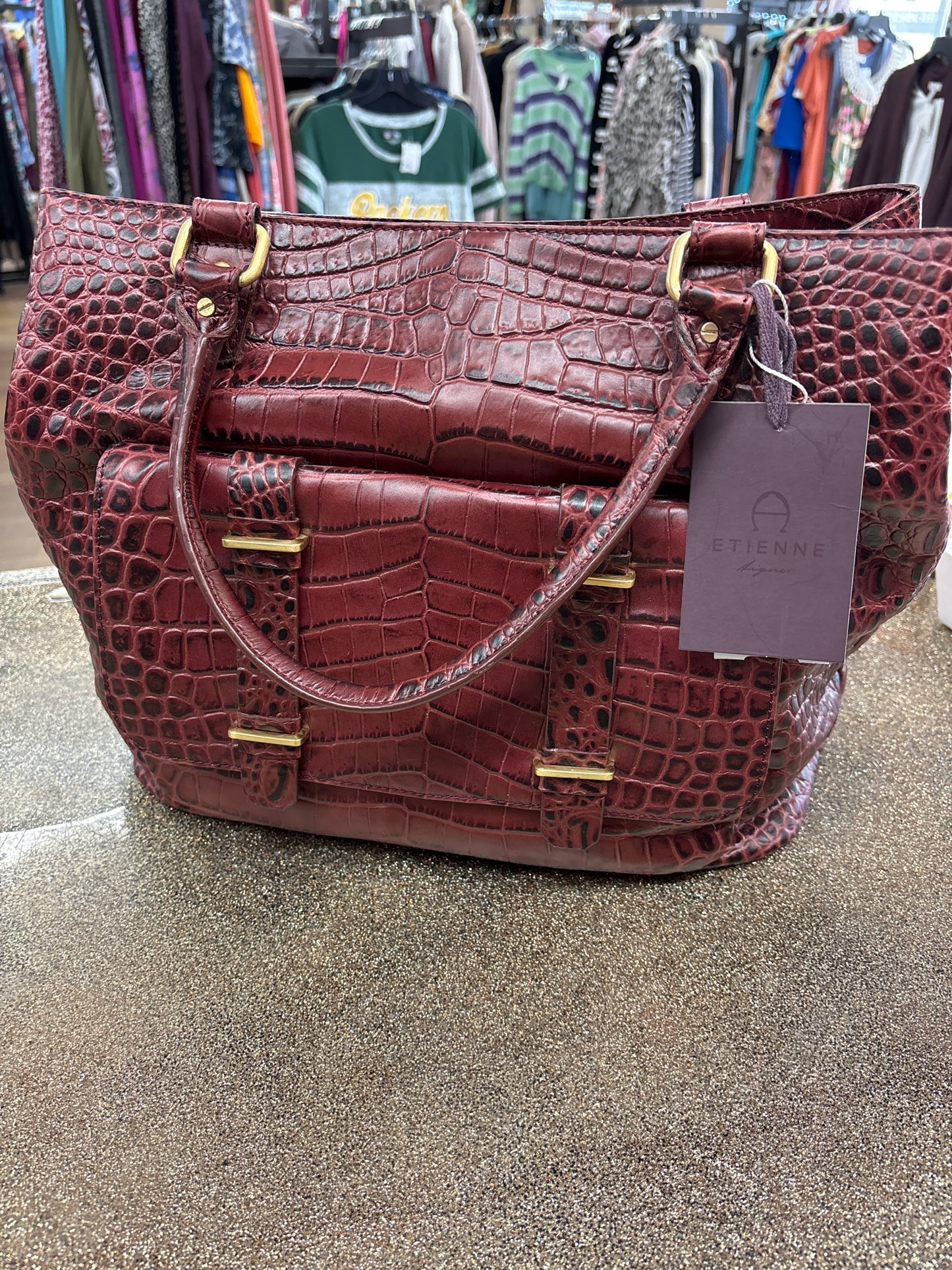 Etienne Aigner BURGANDY Purse