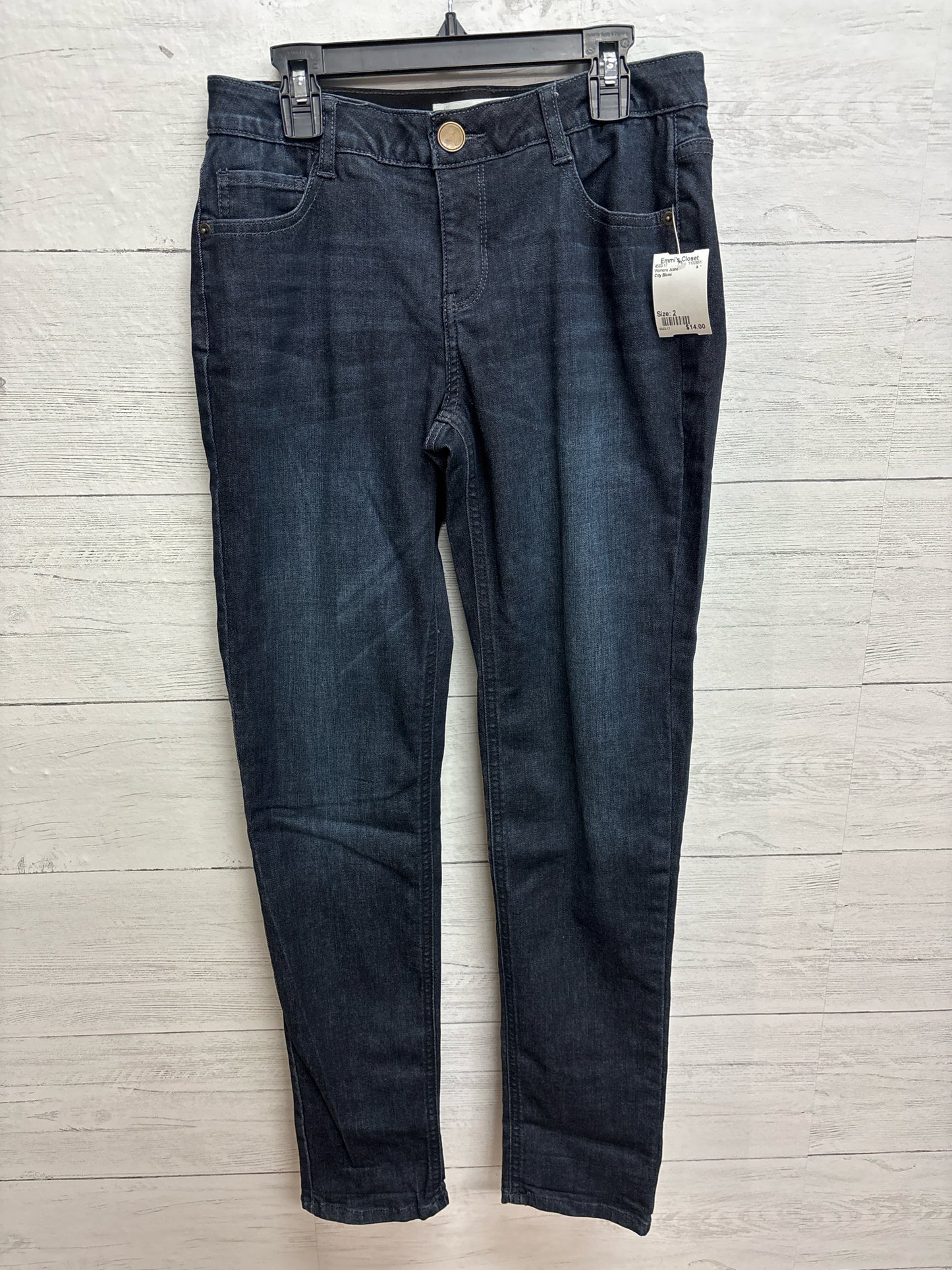 Size 2 City Blues Womens Jeans
