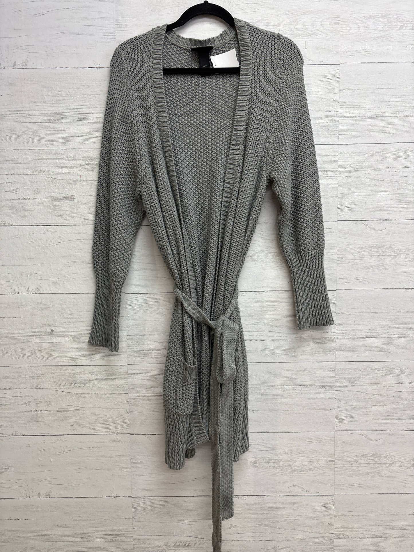 Size 14/16 Lane Bryant Gray Cardigan