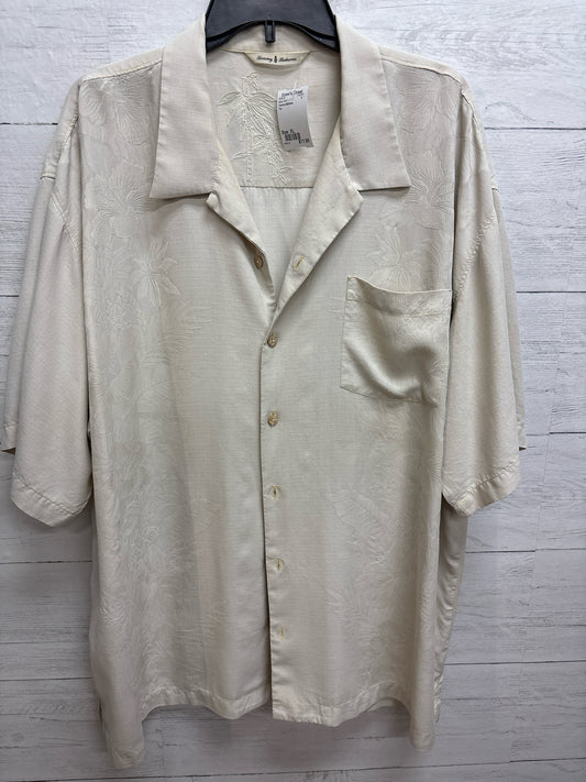 Size XL Tommy Bahama Tan Mens Shirt