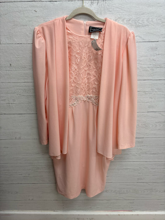 Size 10P LENI LENI Peach Gown