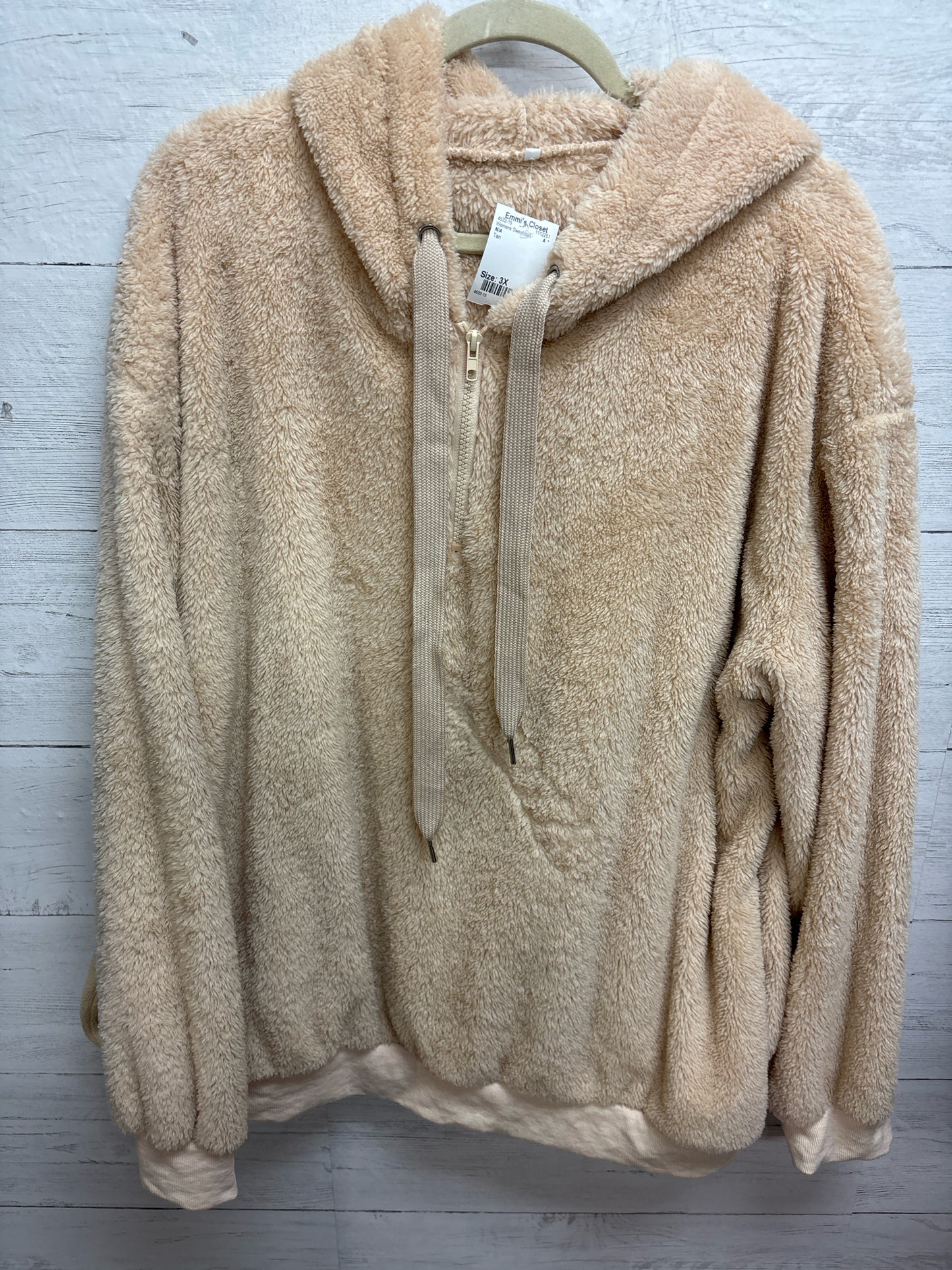 Size 3X N/A Tan Womens Sweatshirt
