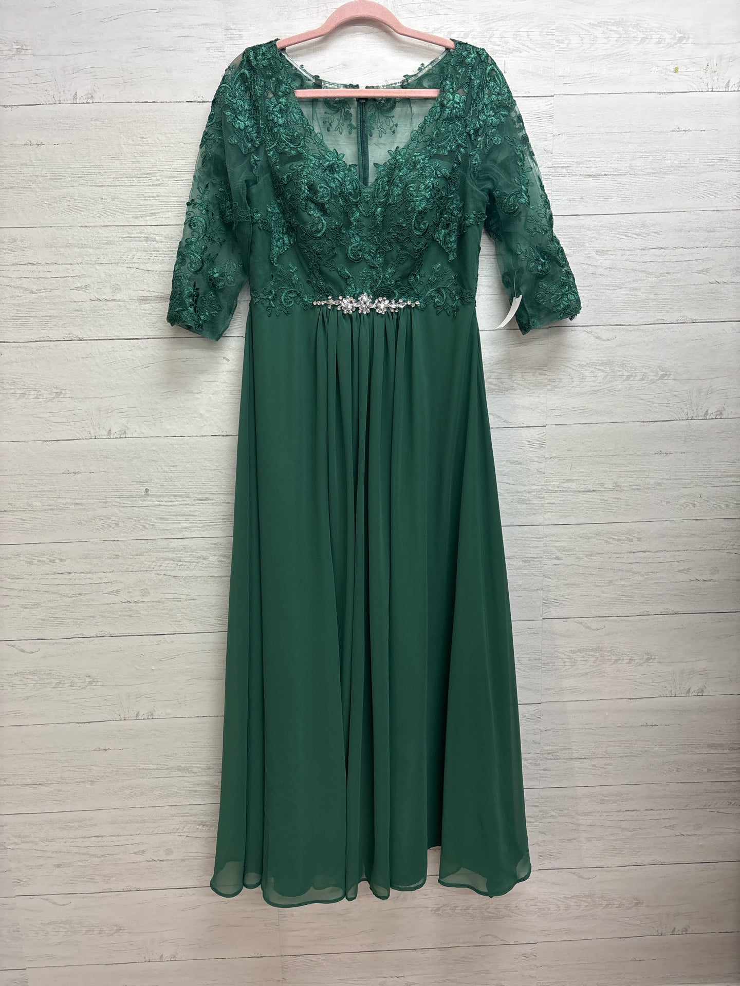Size 12 AZAZIE Green Gown
