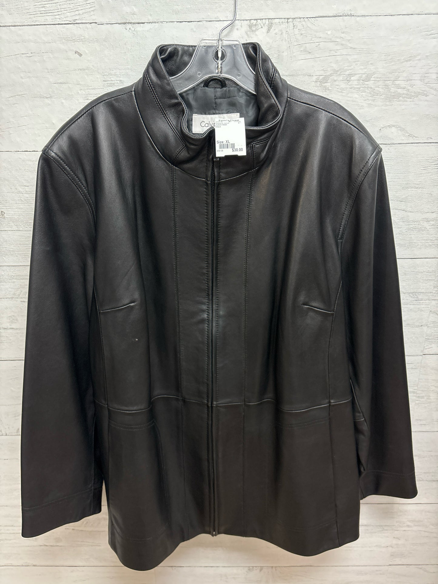 Size XL Calvin Klein Black Womens Jacket