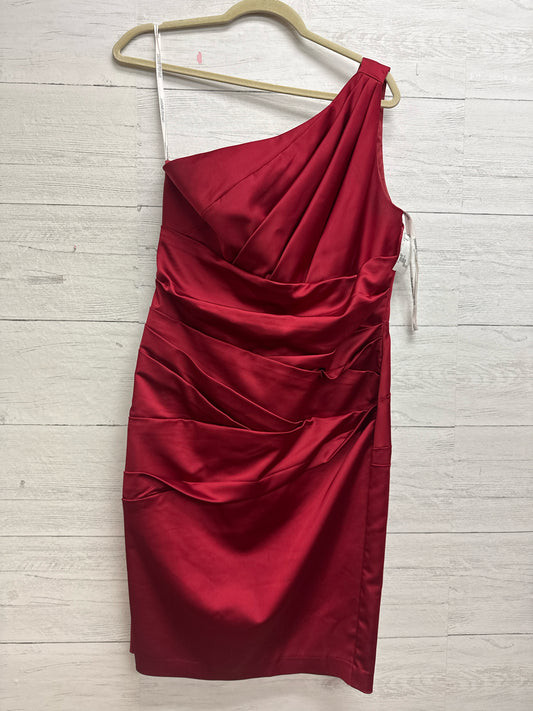 Size 12 Davids Bridal Red Gown