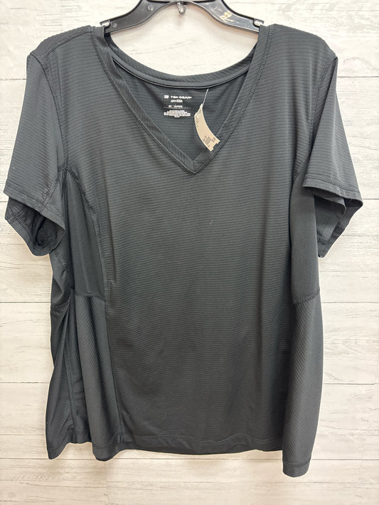 Size 2X TEC GEAR Black Womens Shirt