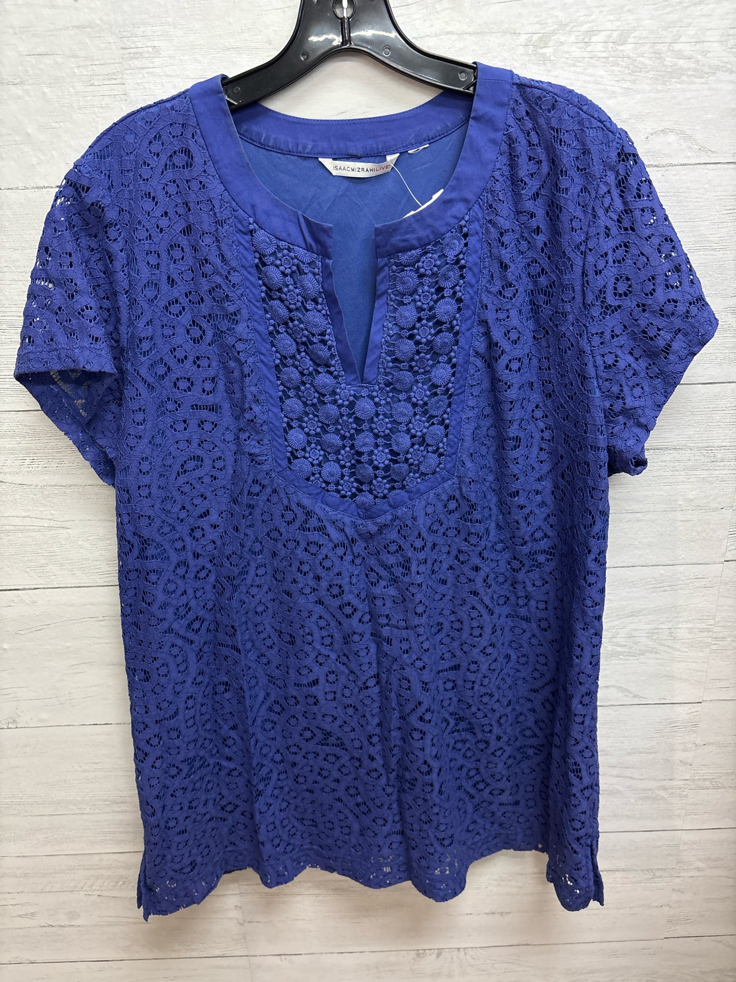 Size XL Isaac Mizrahi Purple Womens Shirt