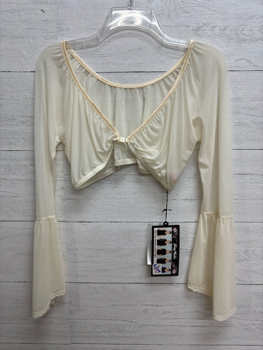 Size One Size Sleevy Wonders Cream Womens Shirt