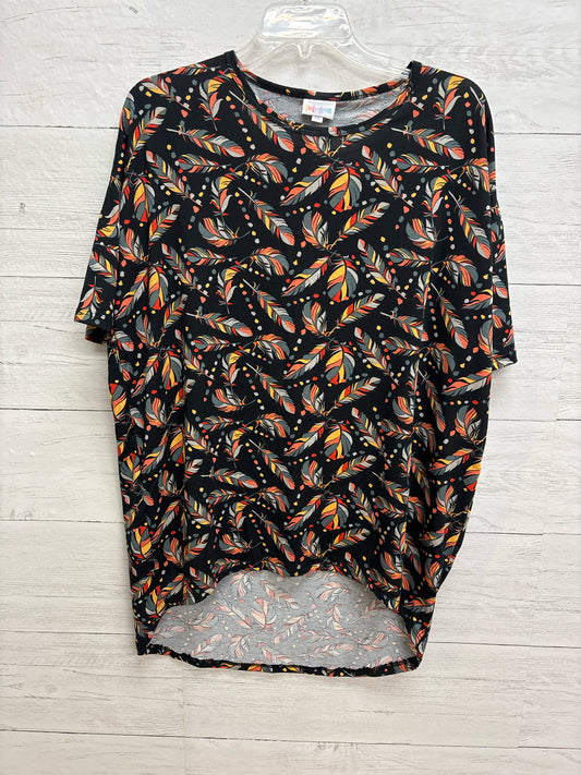 Size XS LuLa Roe black/orange Womens Shirt
