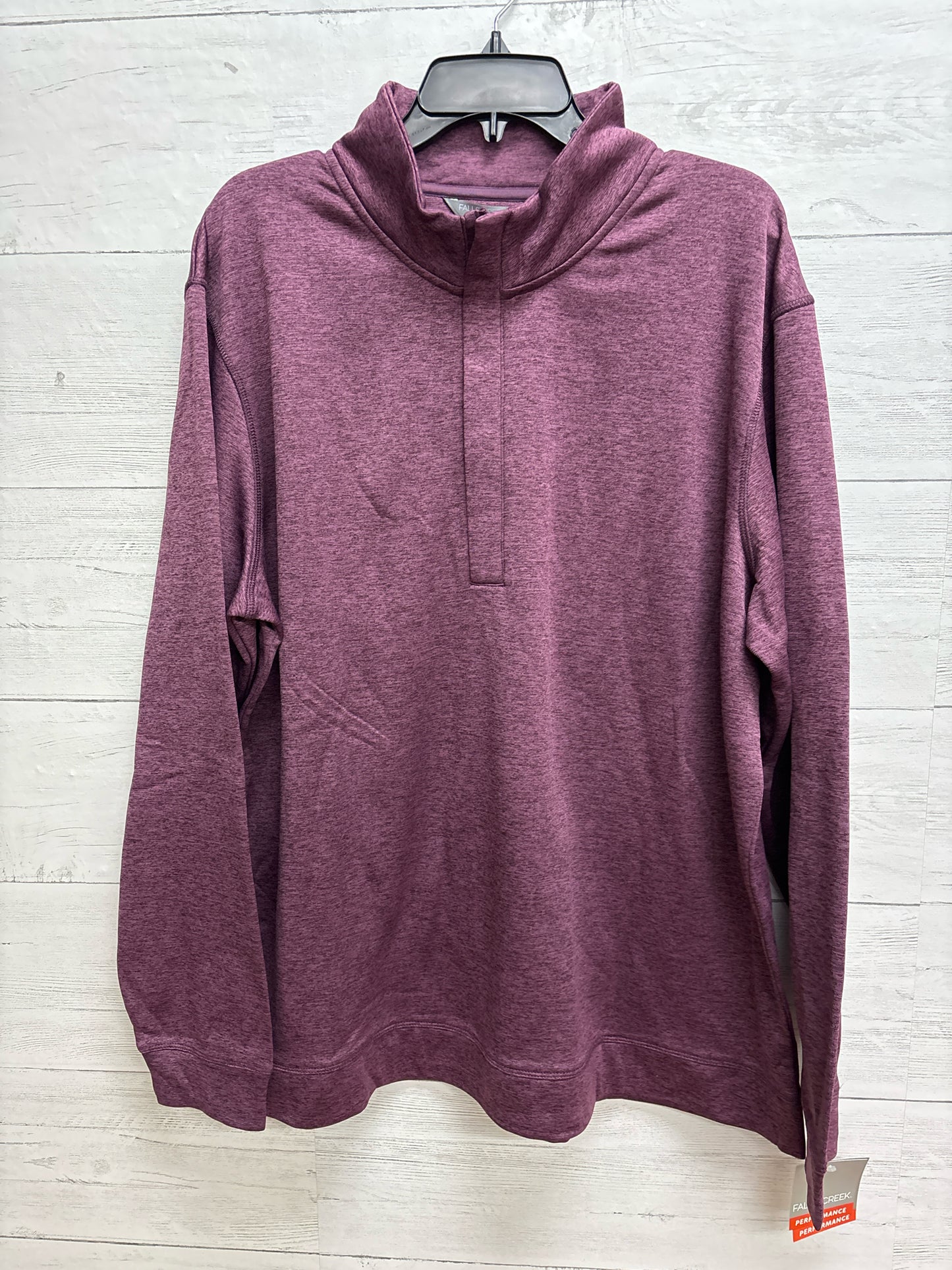 Size XL Falls Creek Purple Womens Sweatshirt