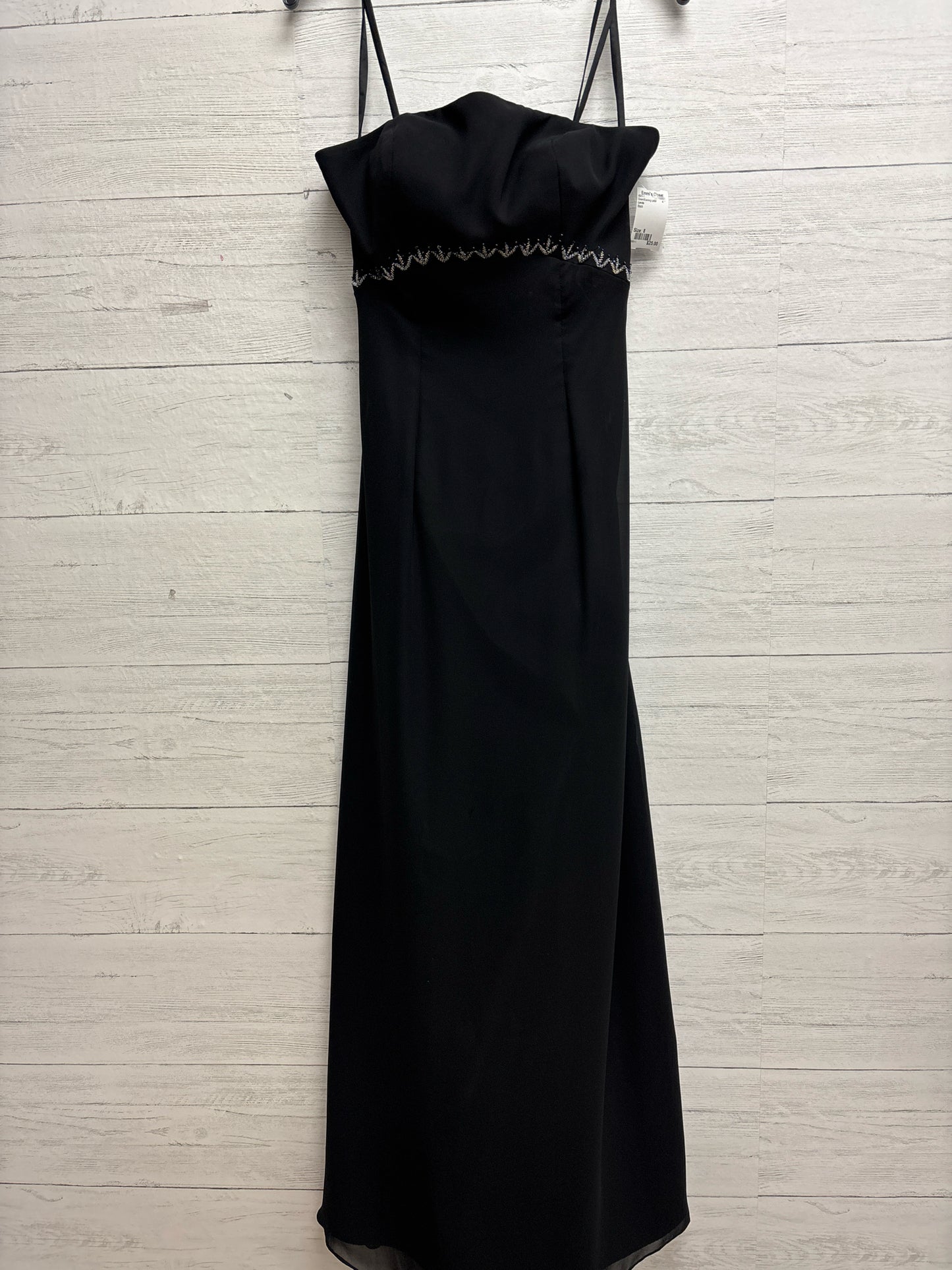 Size 8 Landa Black Gown/Evening Wear
