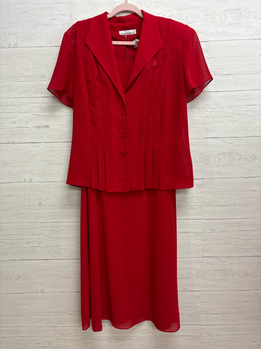 Size 14 Danny & Nicole Red Gown