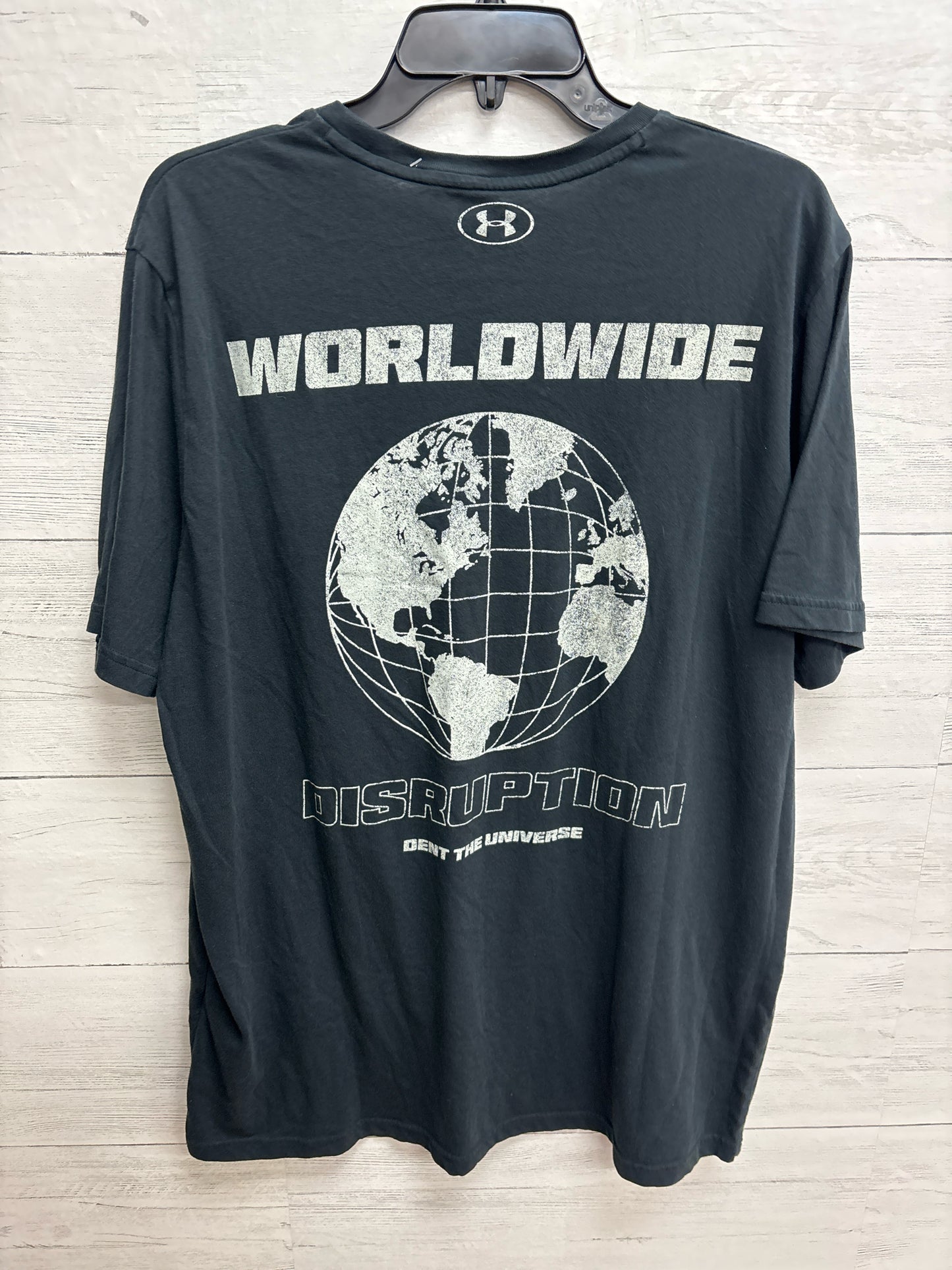 Size XL Under Armour black/orange Shirt