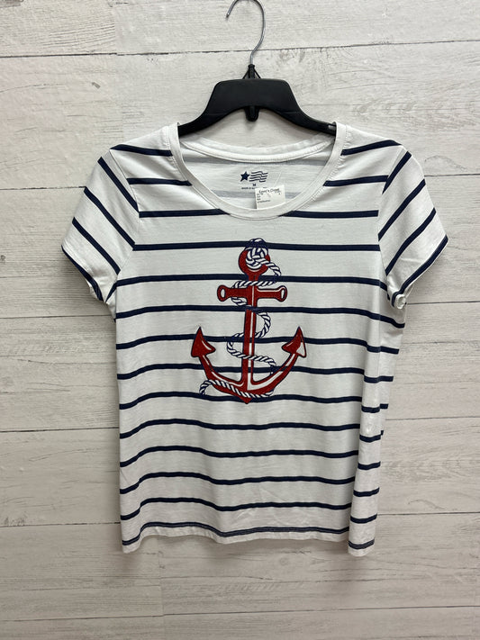 Size M N/A white/blue/red Shirt