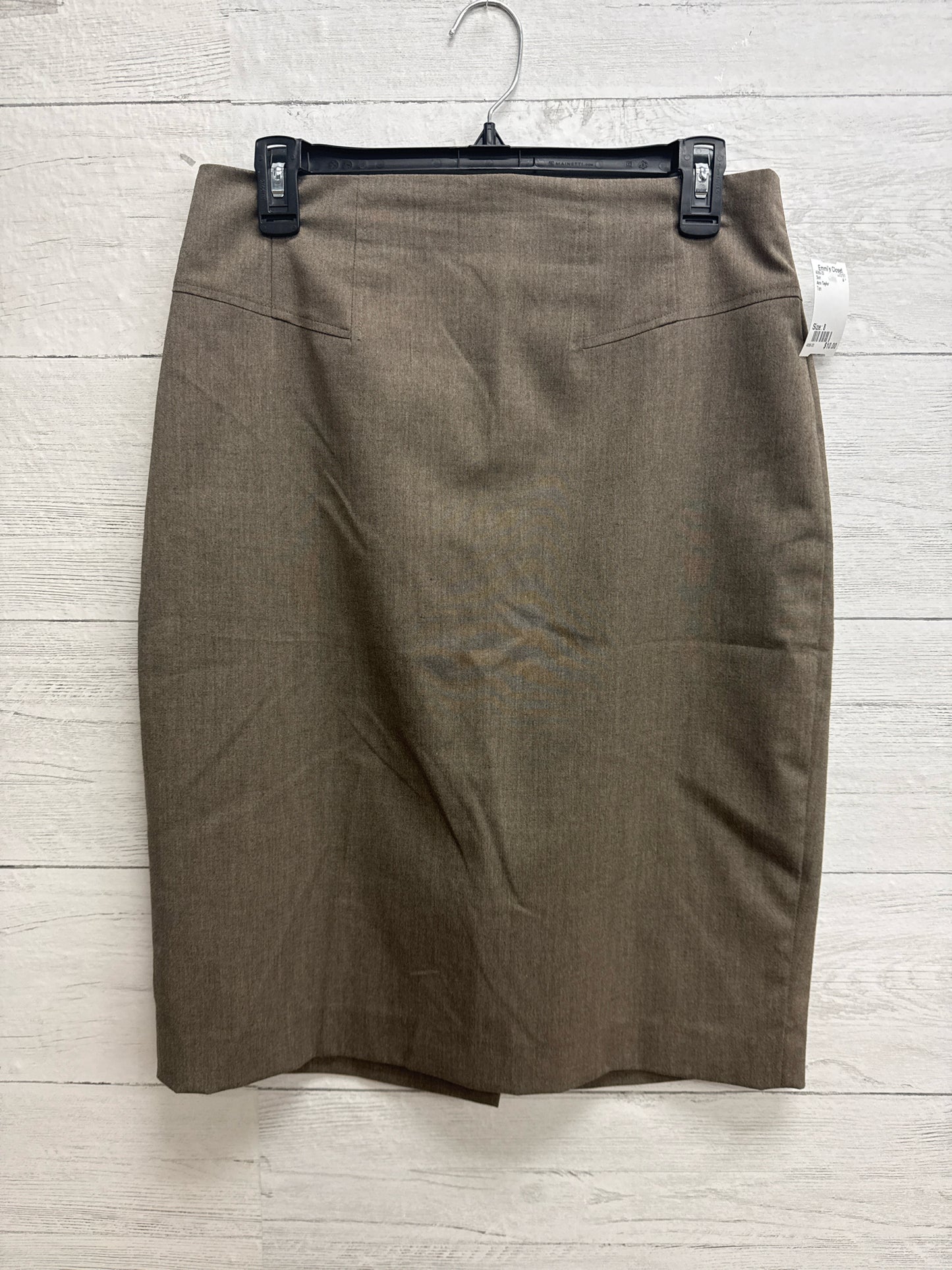 Size 8 Ann Taylor Tan Skirt