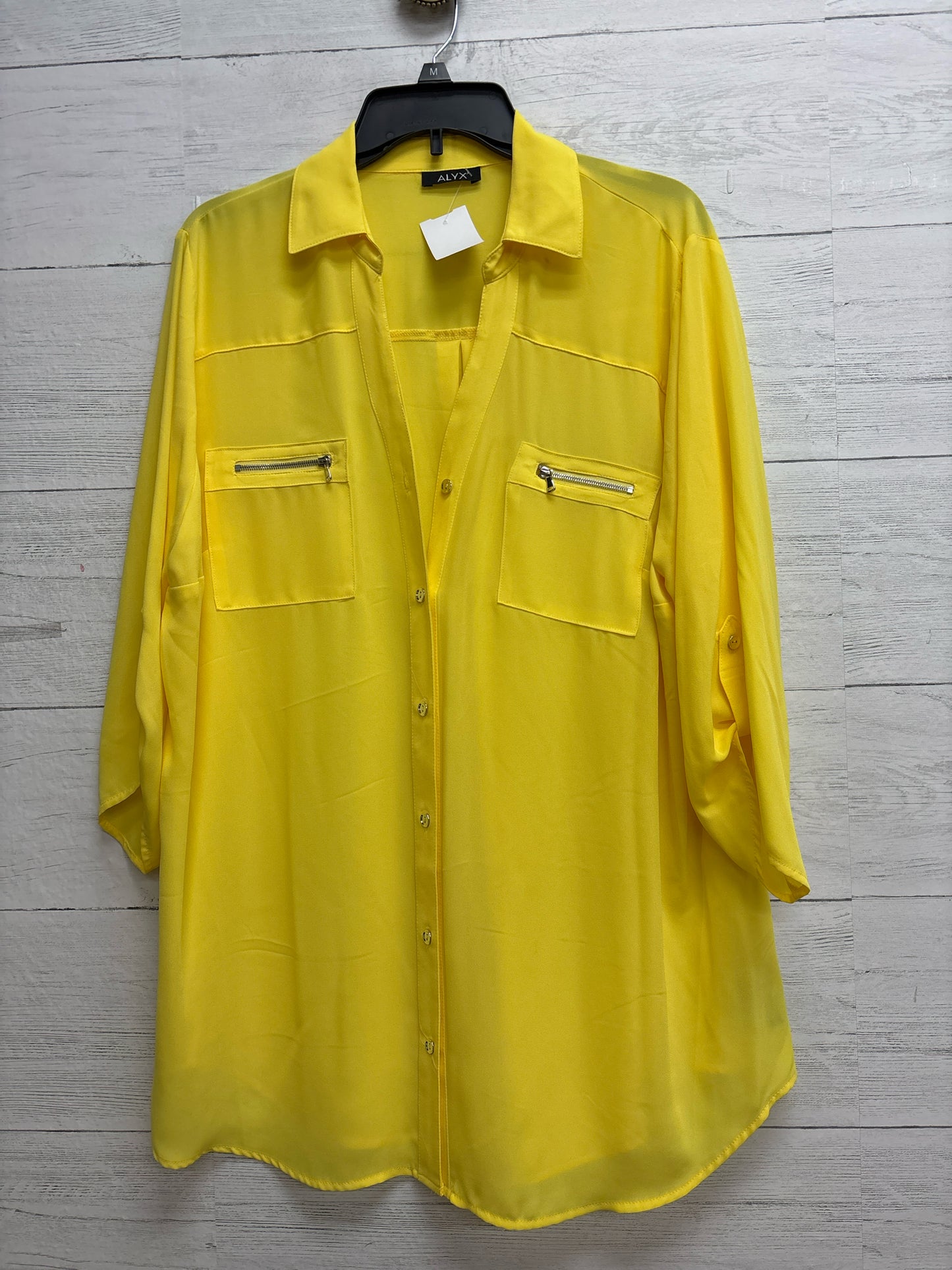 Size 1X Alyx Yellow Shirt