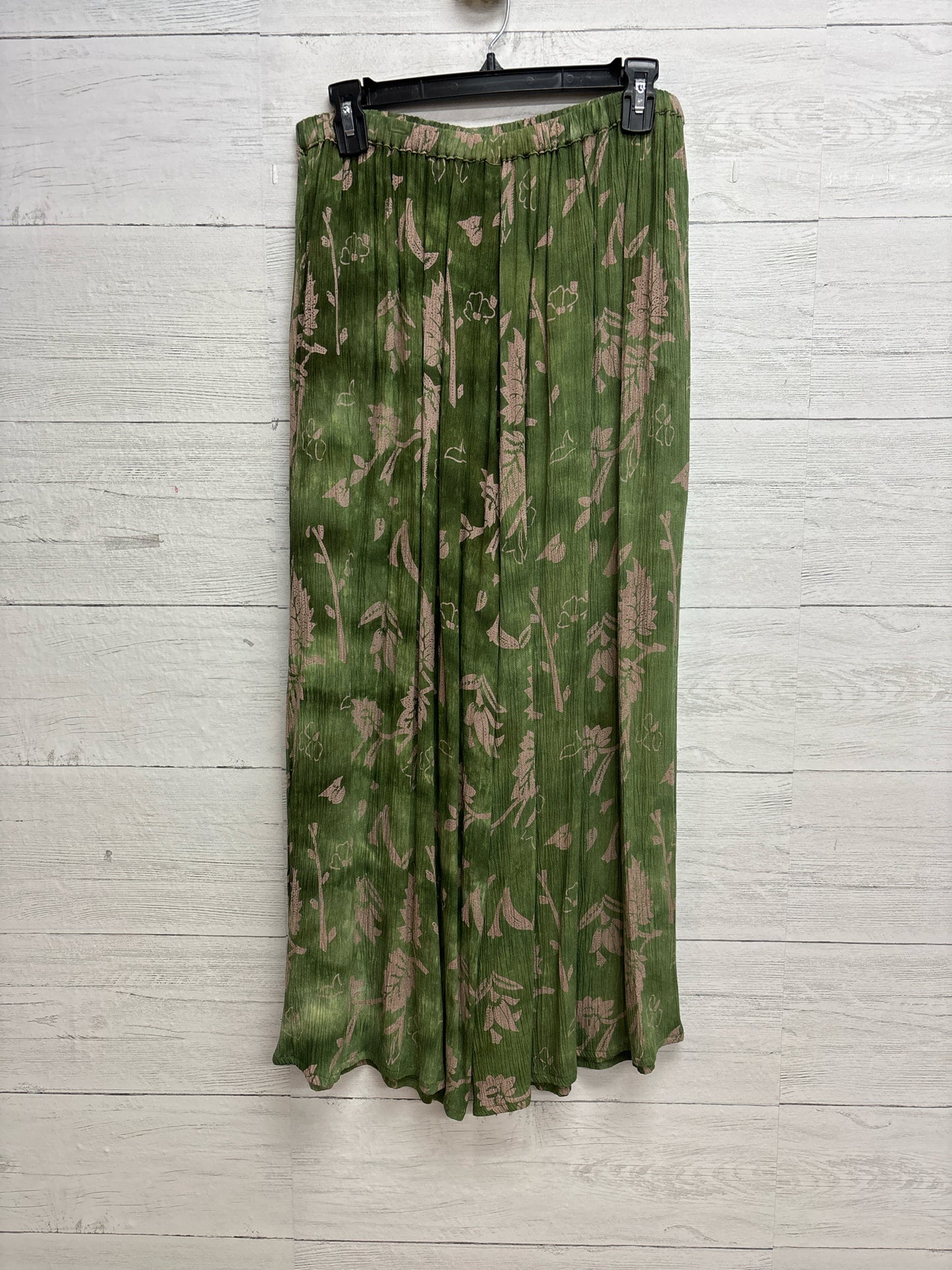 Size M Green Print Pants