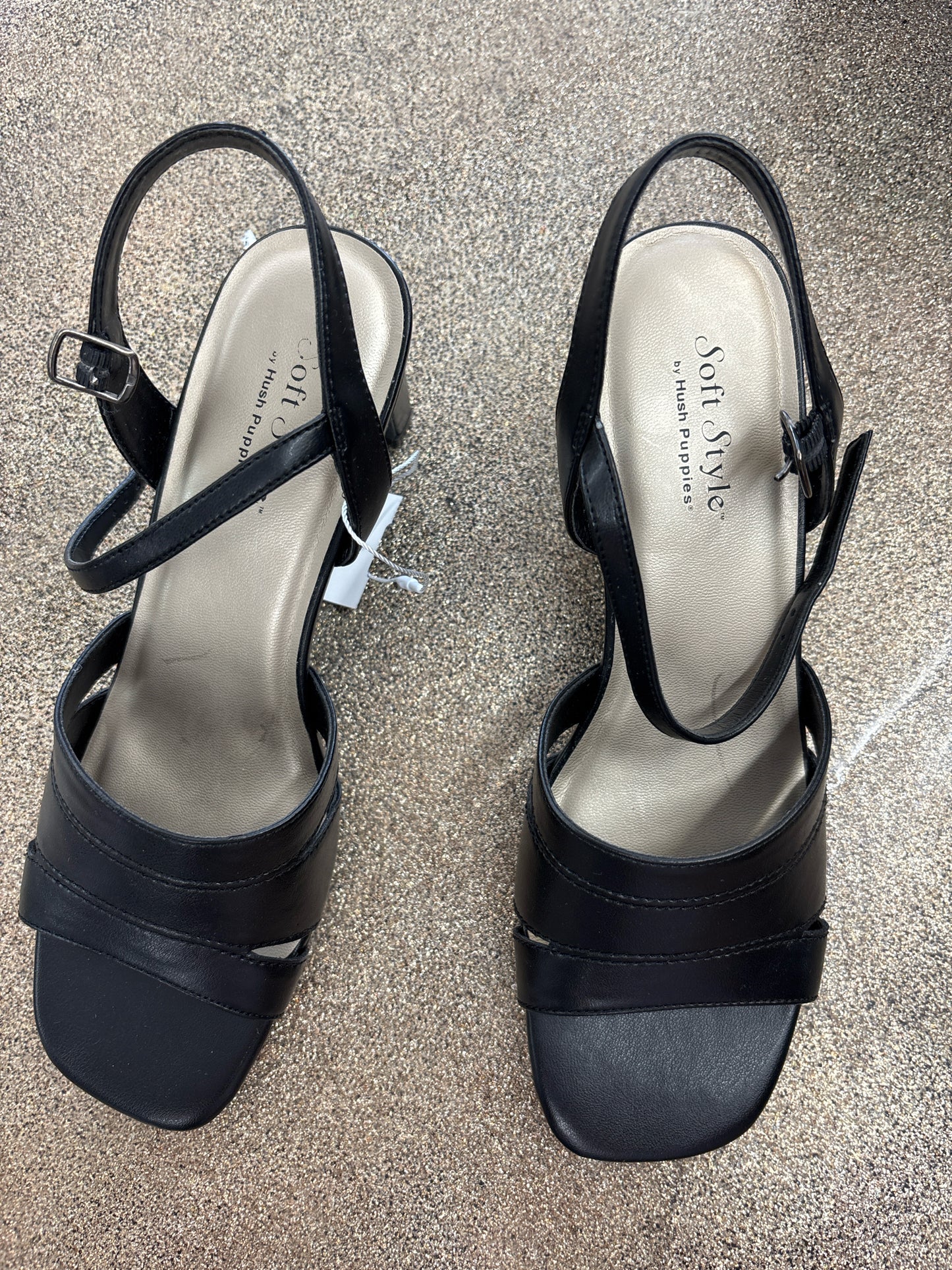 8 Hush Puppies Black Shoe