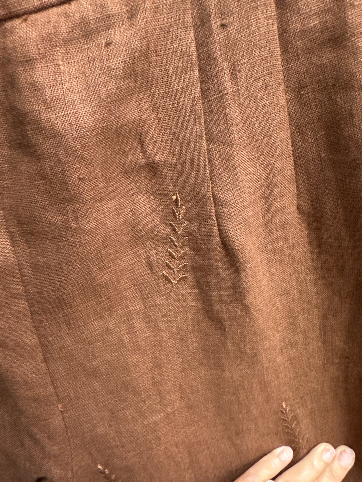 Size 10P JOHN ROBERTS Brown Pants