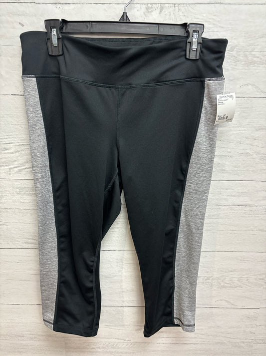 Size LP ideology Black/Grey Womens Leggings