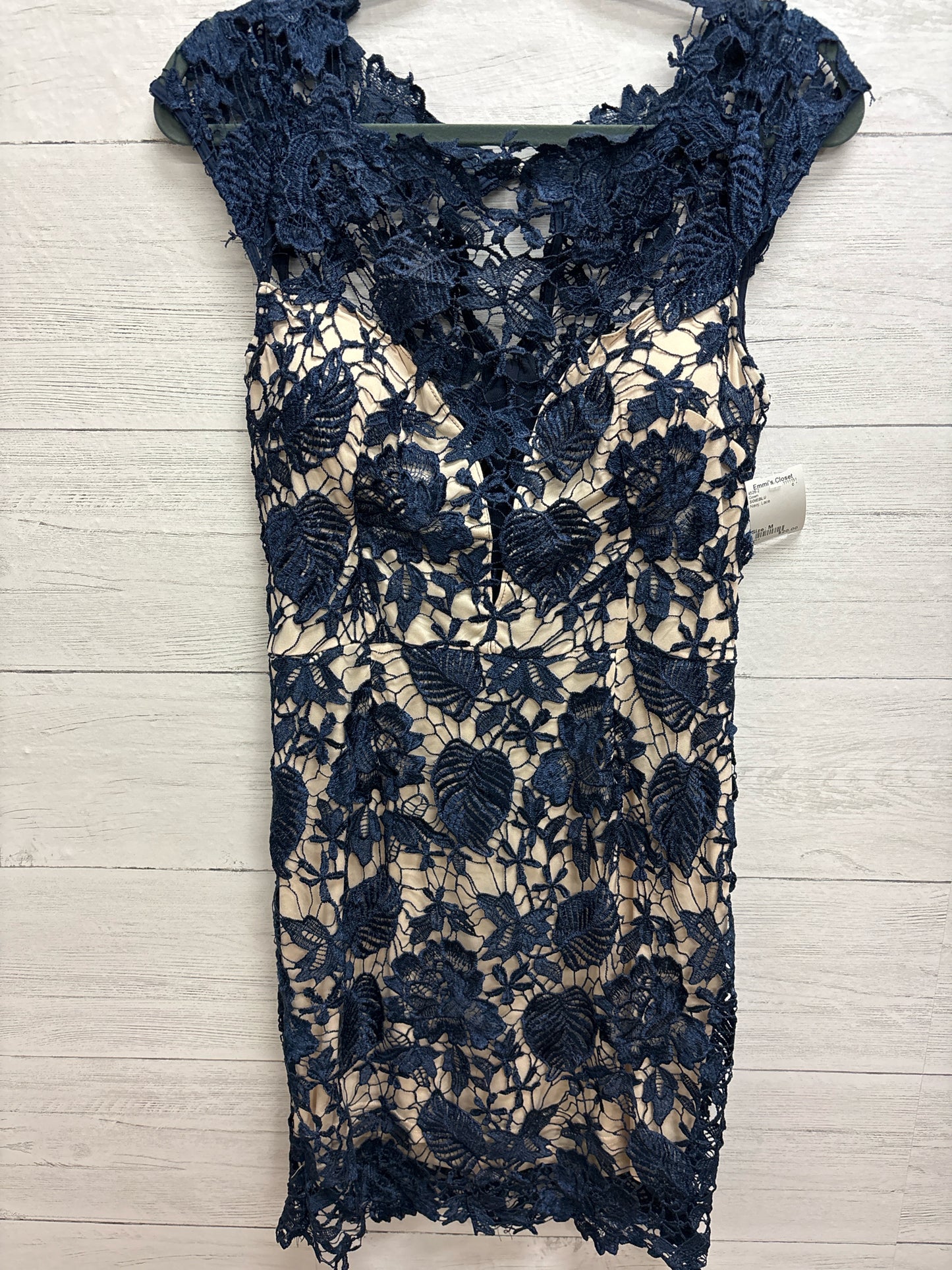 Size M SOIEBLU Navy Gown