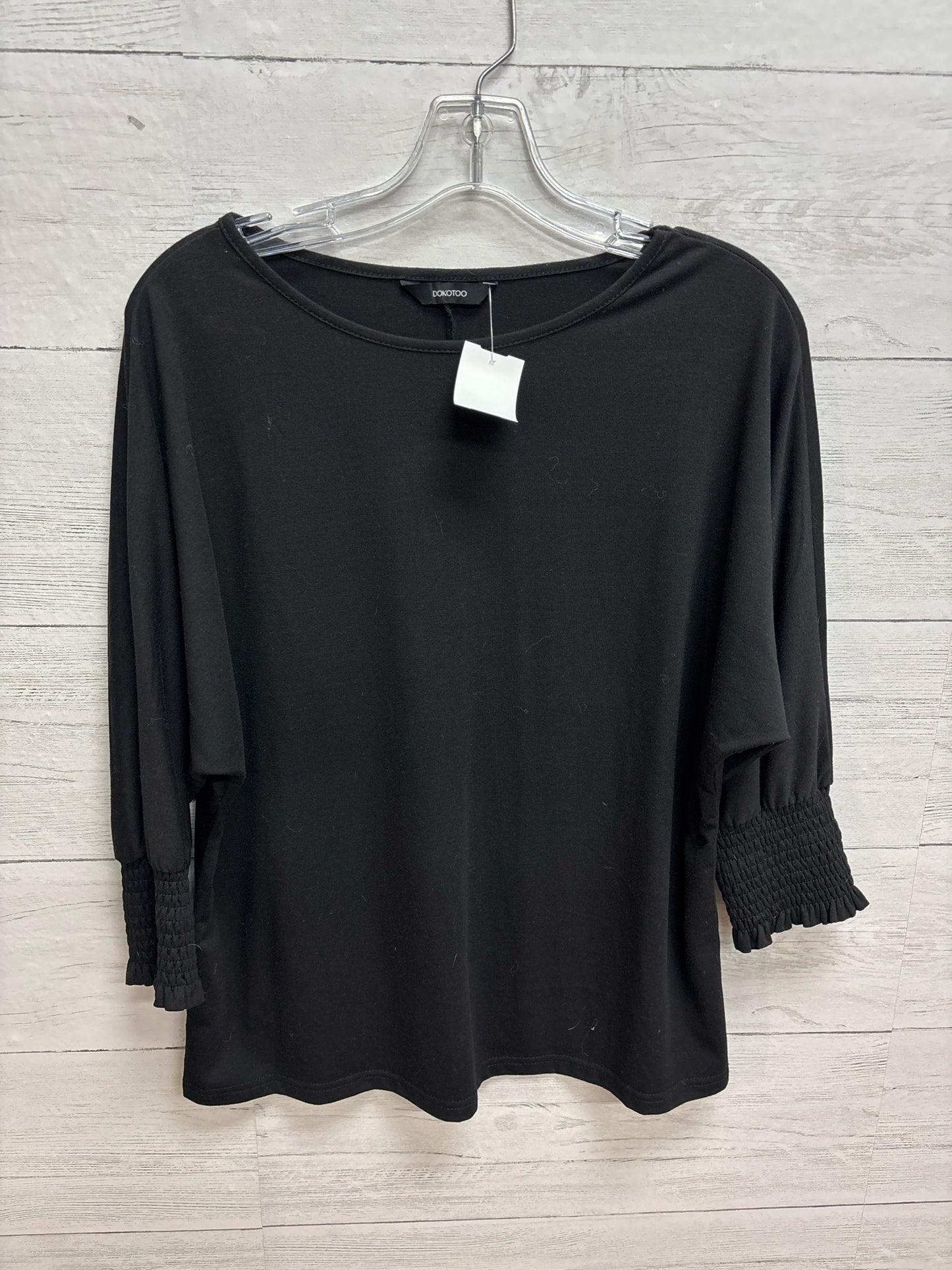 Size M Dokotoo Black Womens Shirt