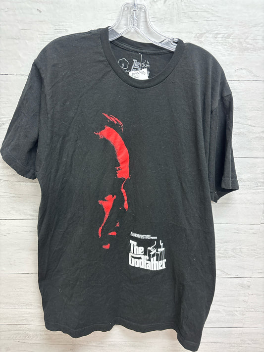 Size XL GOD FATHER Black Mens Shirt