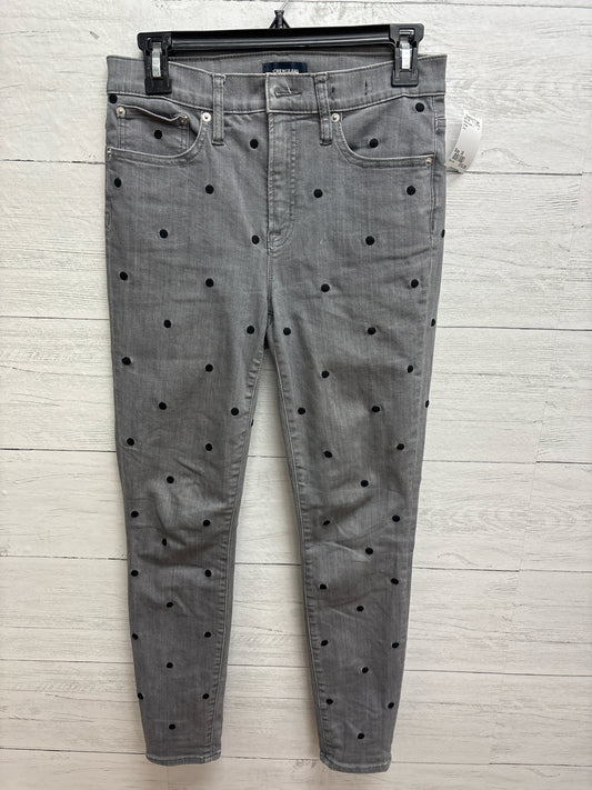 Size 28 J Crew Grey Womens Jeans