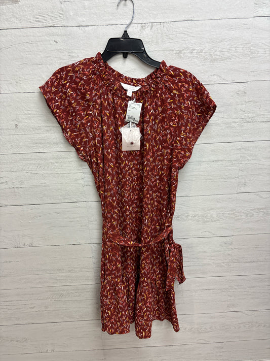 Size M Lauren Conrad Burnt Orange Dress