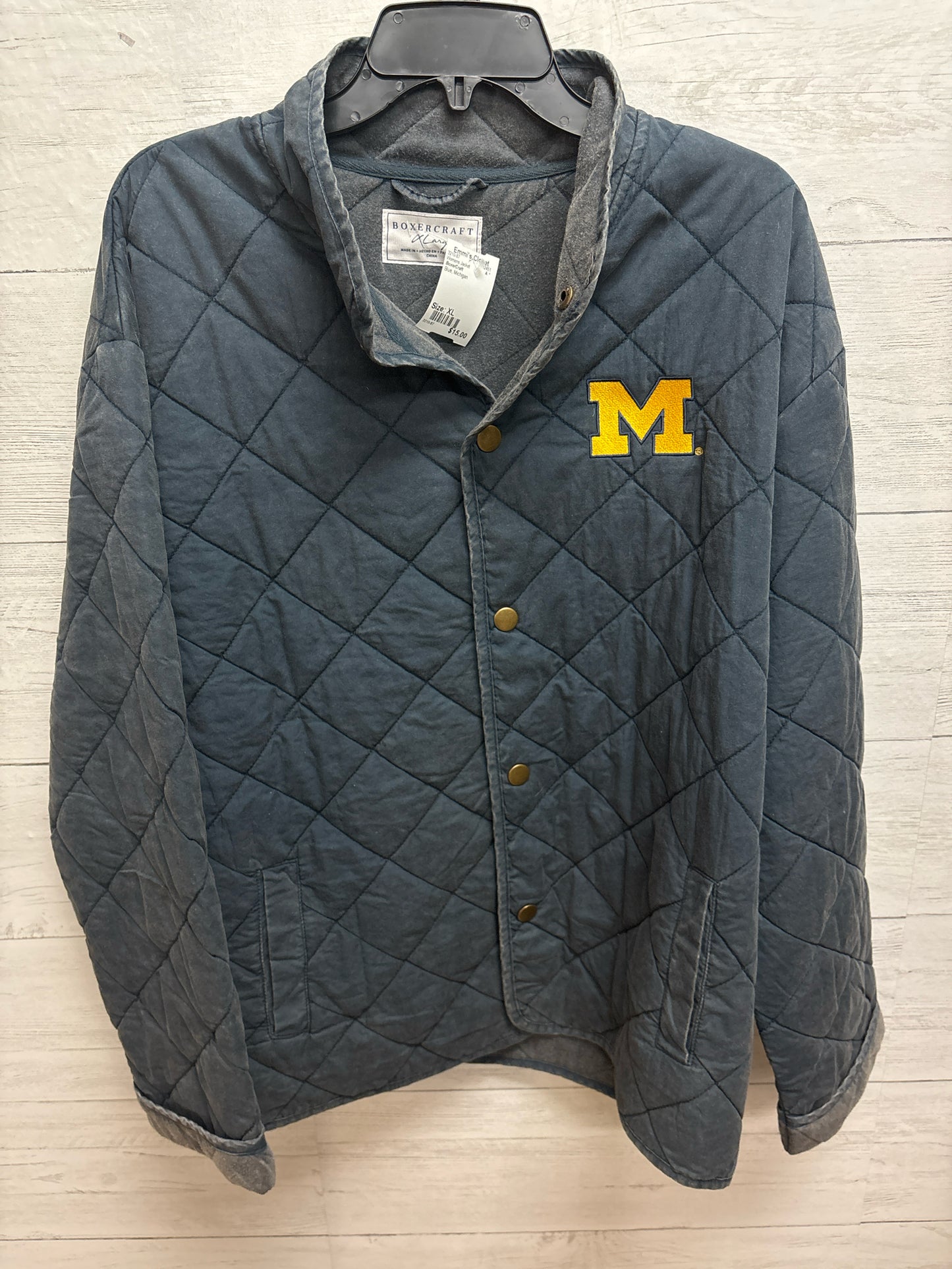 Size XL BoxerCraft Blue Womens Jacket