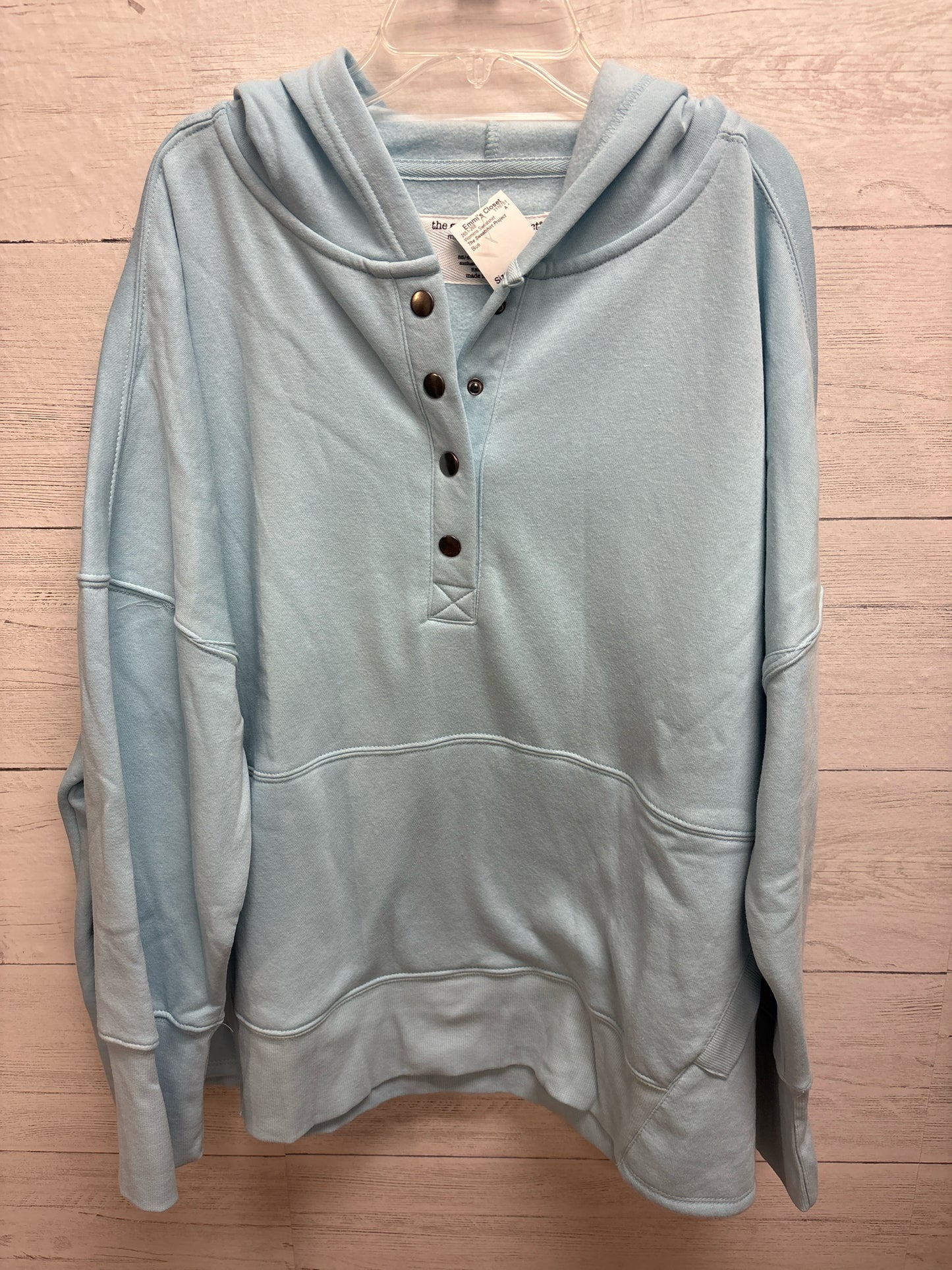 Size 1X The Sweatshirt Project Blue Womens Sweatshirt
