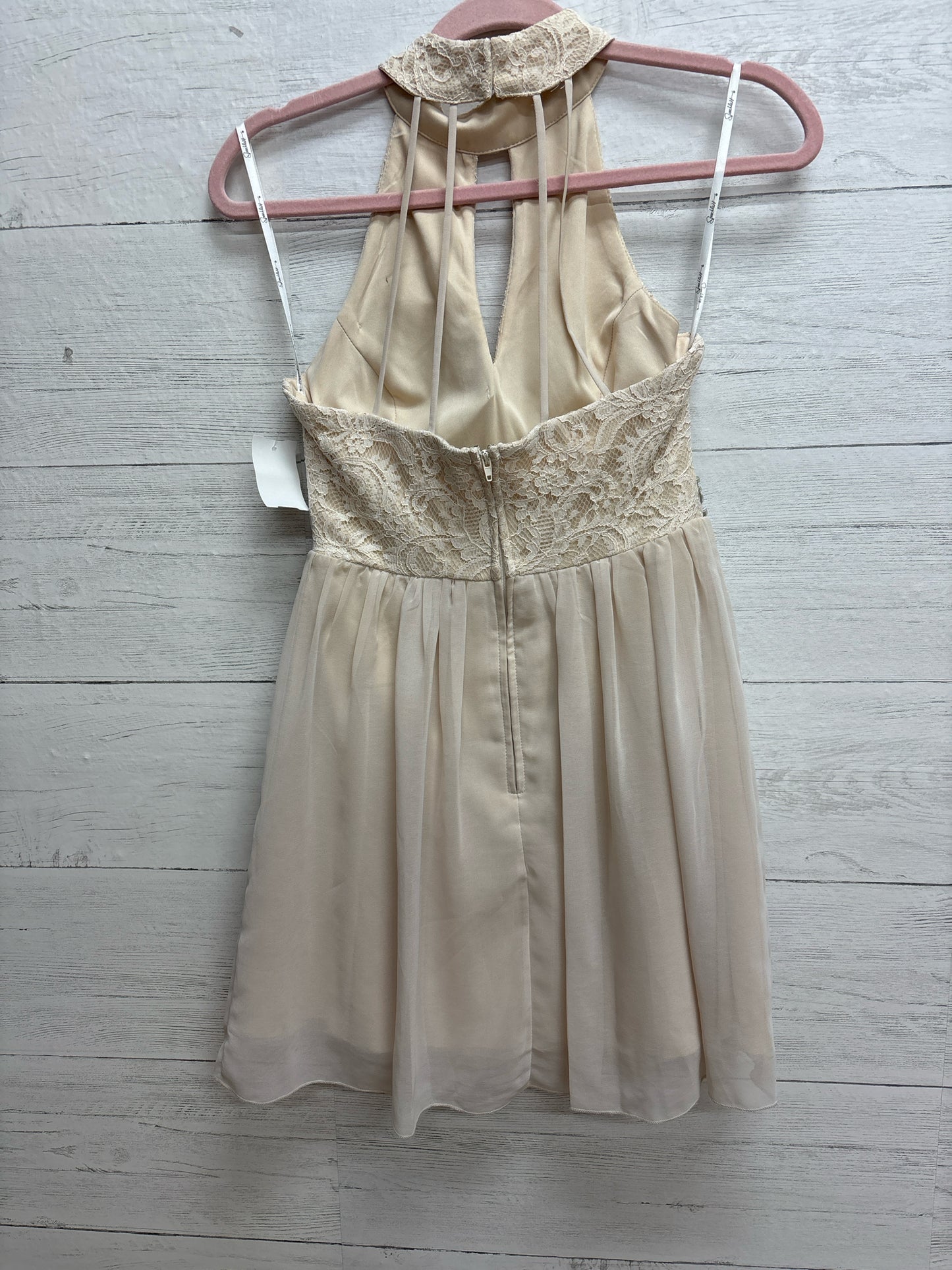 Size 3 Speechless Off White Gown