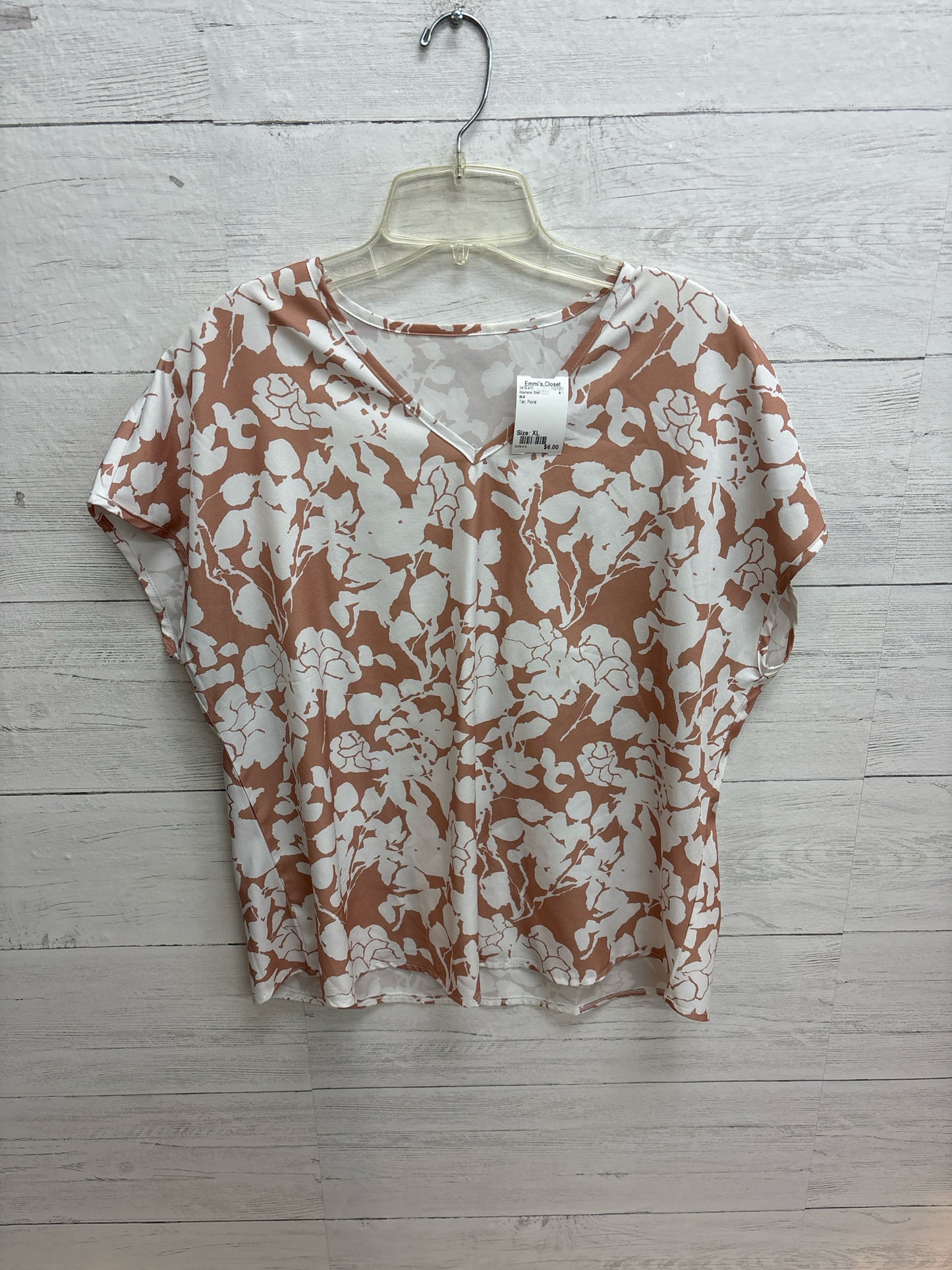 Size XL N/A Tan Womens Shirt