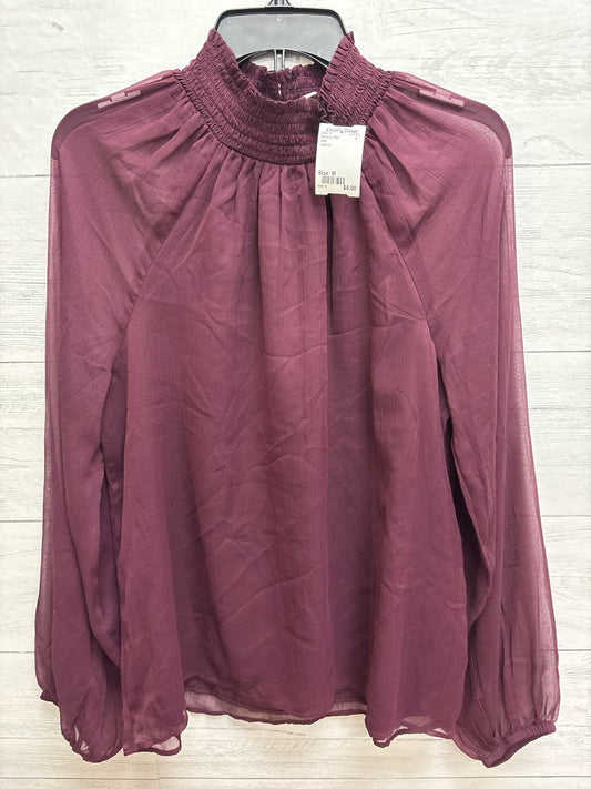 Size M Joie maroon Womens Shirt