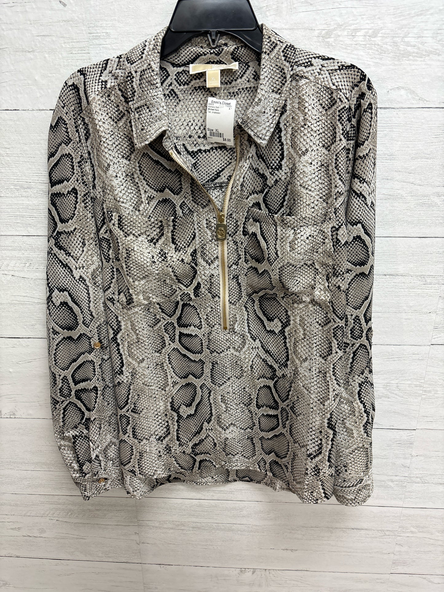 Size XL Michael Kors Tan Womens Shirt