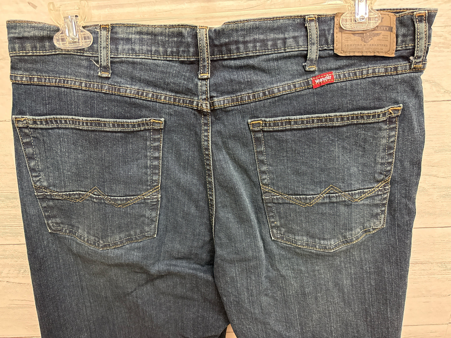 Size 38/30 Wrangler Denim Mens Jeans