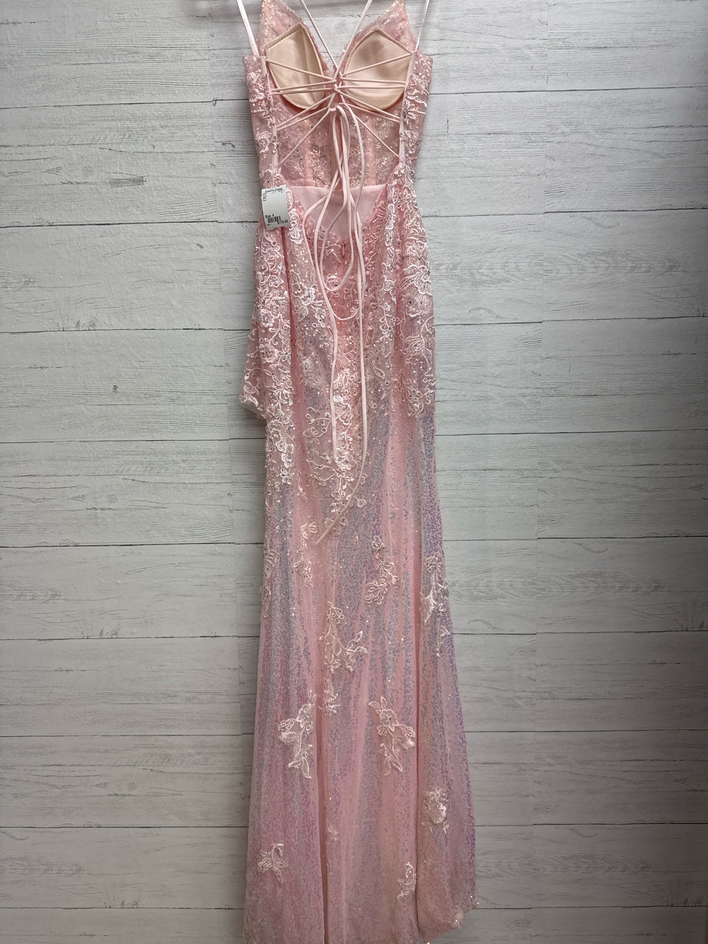 Size 4 NOX Pink Gown