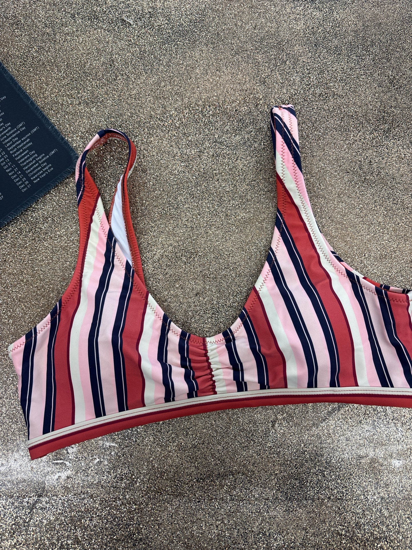 Size M N/A Pink/Blue Swimsuit