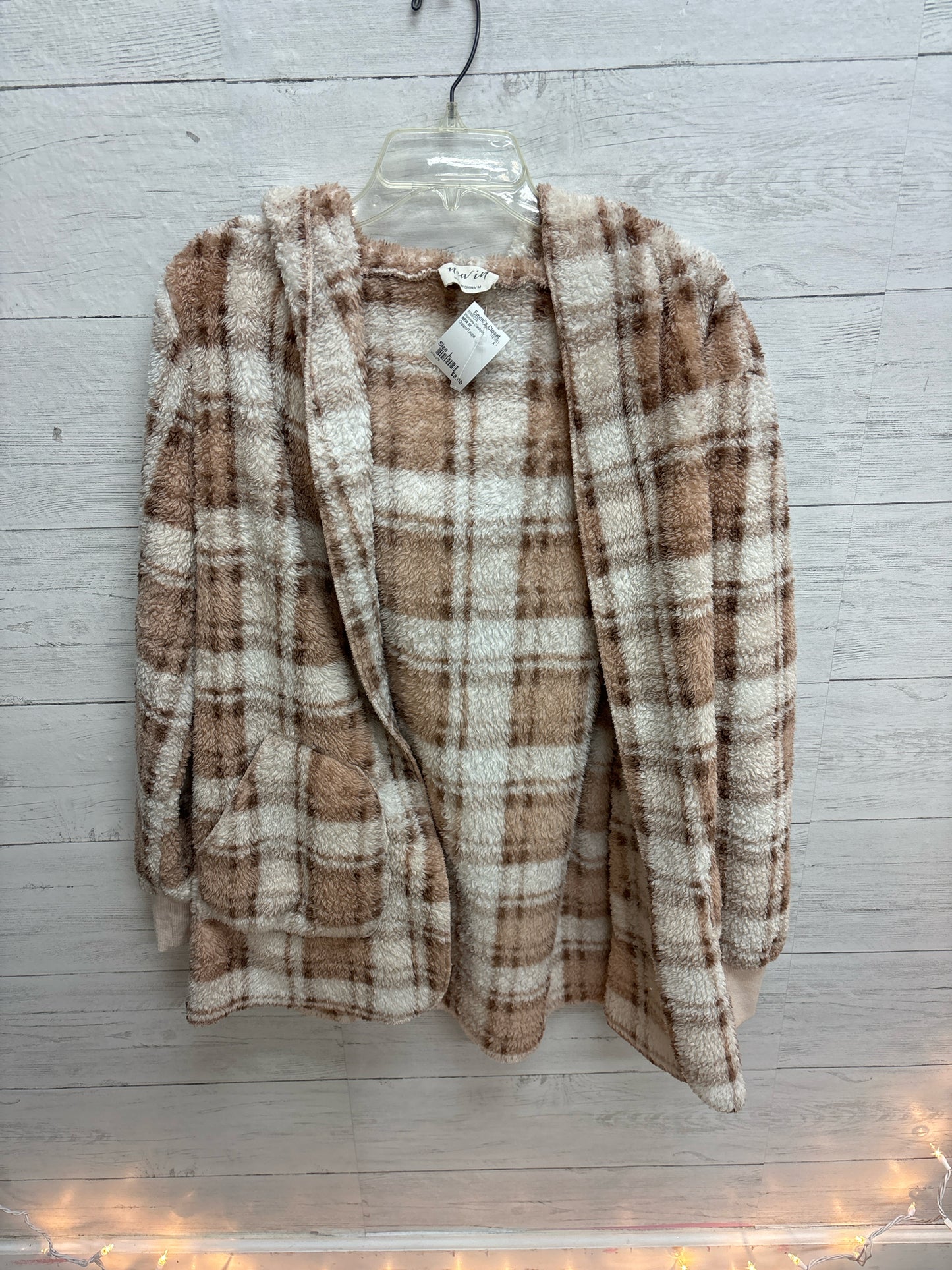 Size M NEW IN Cream/Taupe Womens Cardigan