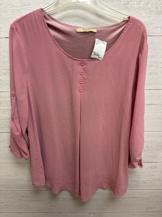 Size XL Cestyle Pink Womens Shirt