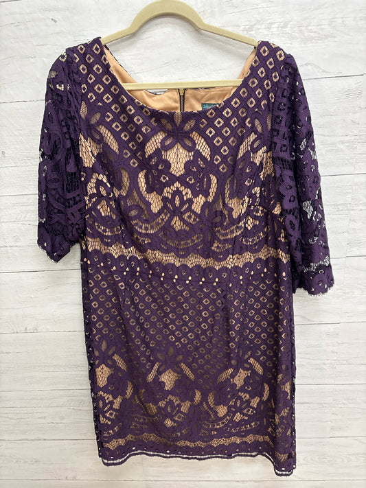 Size 16W Gabby Style Purple Gown