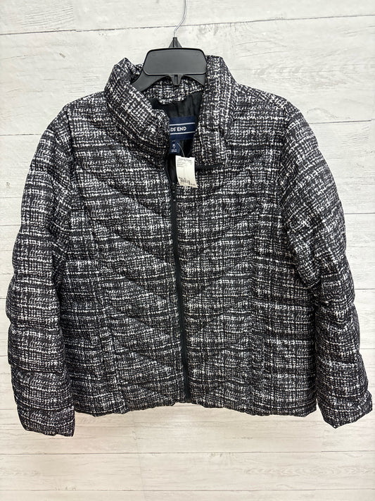 Size XL lands end Black/Grey Womens Jacket
