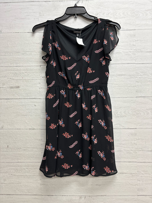 Size XS Express Black/Pink Dress
