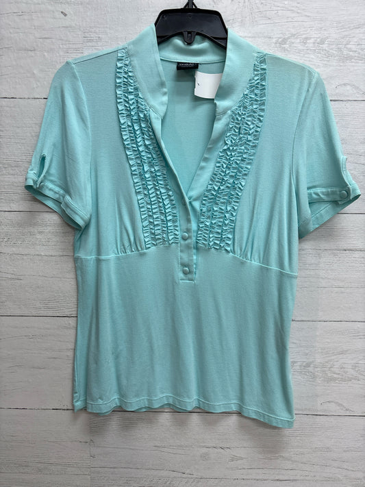Size M TRIBAL Blue Womens Shirt